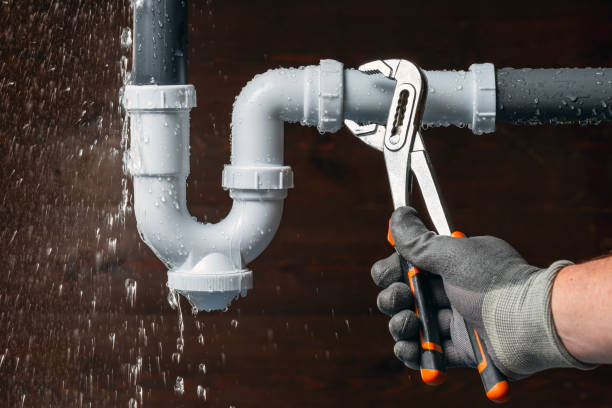 Professional Drain Cleaning technician working in Springville, VA